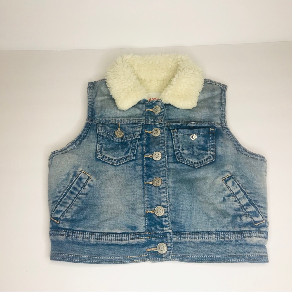 Cat & Jack Sherpa Lined vest